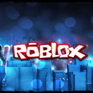 Roblox logo wallpaper