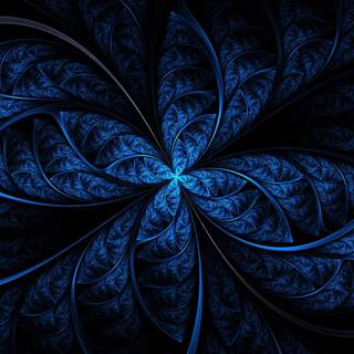 Blue designs wallpaper
