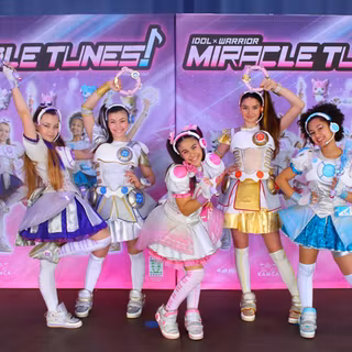Idol × Warrior Miracle Tunes! wallpaper