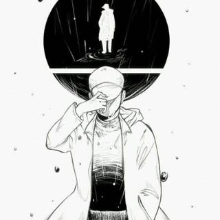 BTS drawing wallpaper