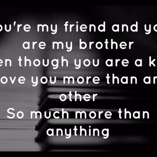 I love you brother wallpaper