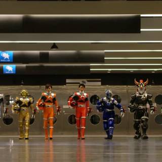 Uchu Sentai Kyuranger wallpaper