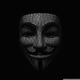 Anonymous girl wallpaper