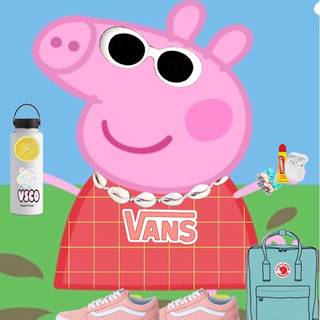 Peppa Pig VSCO wallpaper