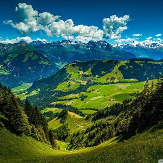 Mountain landscape nature wallpaper