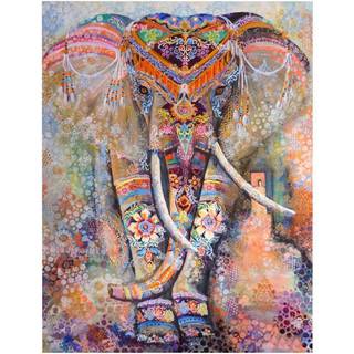 Boho elephants wallpaper