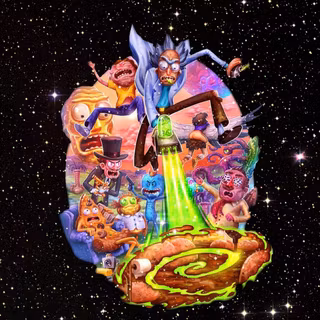 Rick and Morty phone wallpaper