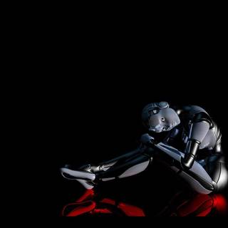 Humanoid robot wallpaper