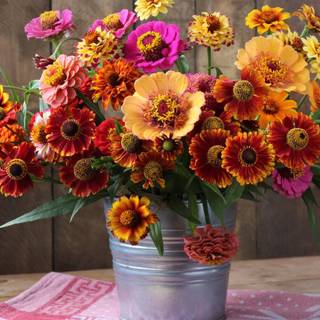 Autumn bouquet wallpaper