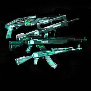 Free Fire gun wallpaper