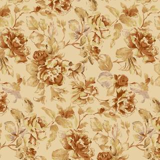 Vintage floral wallpaper