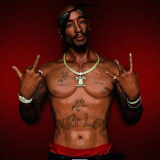 2Pac cartoon wallpaper