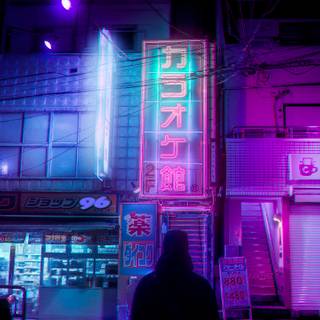 Tokyo neon wallpaper