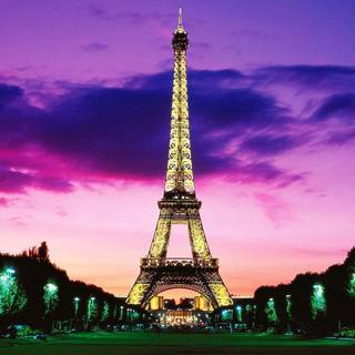 Evening in Paris wallpaper