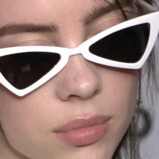 Billie Eilish glasses wallpaper
