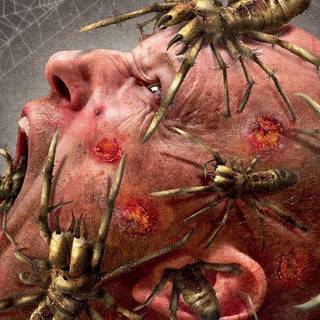 Spooky planets wallpaper