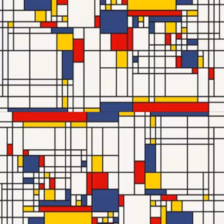 Mondrian wallpaper