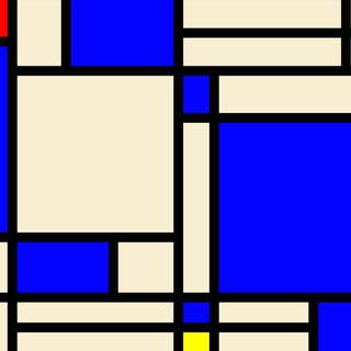 Mondrian wallpaper