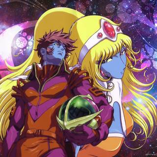 Retro anime wallpaper