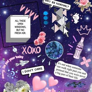 Aesthetic not loved grunge wallpaper