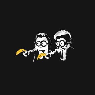 Minimalist cartoon white wallpaper