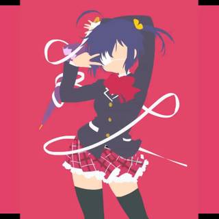 Minimal anime wallpaper