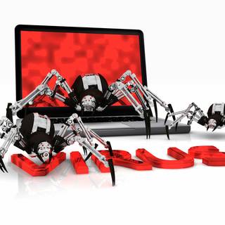 Virus computer wallpaper