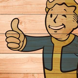 Fallout 4 Vault Boy wallpaper