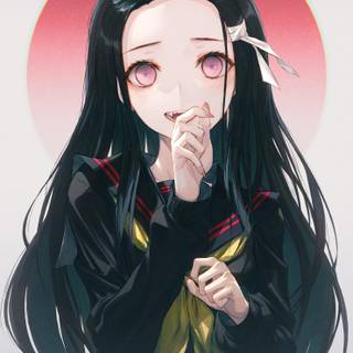 Handphone Nezuko wallpaper