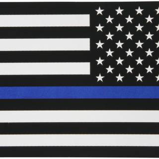 Thin blue line flag wallpaper