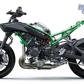 2020 Kawasaki Z H2 Superbike wallpaper
