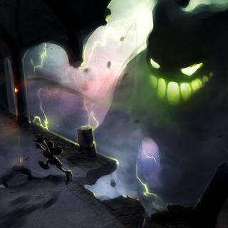 Epic Games logo wallpaper