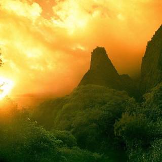 Iao Valley Maui Landscape wallpaper
