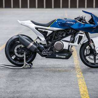 Blue motorcycles wallpaper
