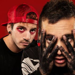 Twenty One Pilots Glowing Eyes wallpaper