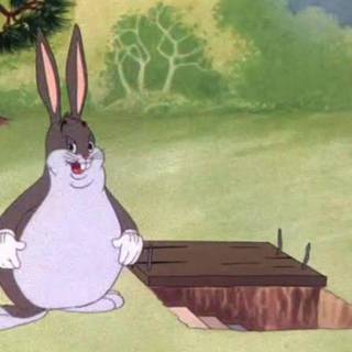 Chungus Bugs Bunny wallpaper