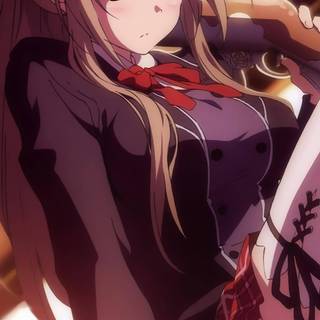 Anime girl cool iPhone wallpaper