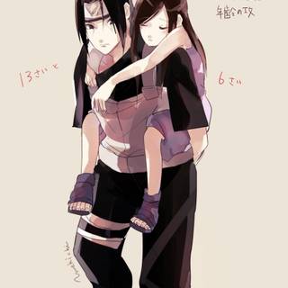 Itachi Dan Izumi Android wallpaper