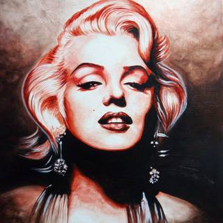 Marilyn Monroe artistic wallpaper