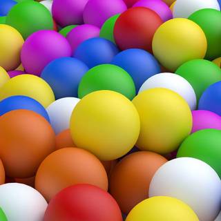 Color balls wallpaper