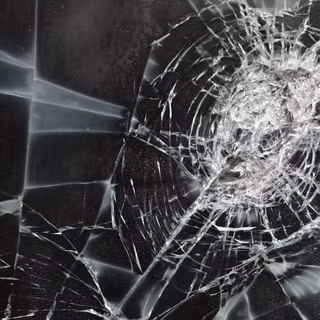 Broken glass iPhone wallpaper