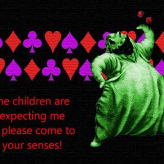 Nightmare Before Christmas the Oggy Boggy Man wallpaper