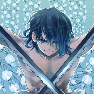 Inosuke Hashibira Kimetsu no Yaiba wallpaper