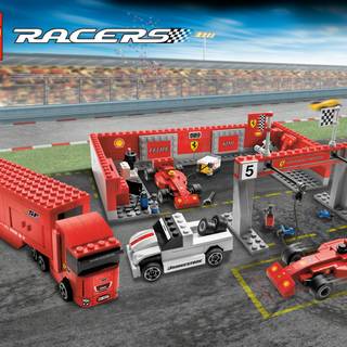 LEGO Tow Truck wallpaper