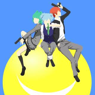 Anime Akabane Karma HD wallpaper