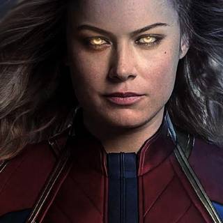 iPhone Captain Marvel wallpaper