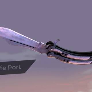 CSGO knife wallpaper