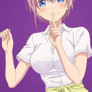 Nakano Miku Phone wallpaper