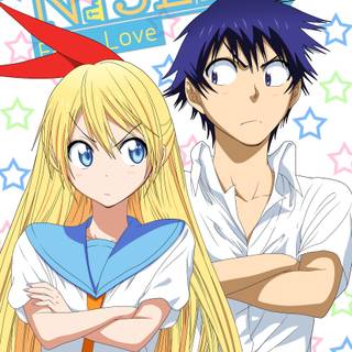 Nisekoi Chitoge Kirisaki and Raku Ichijo wallpaper