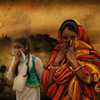 Air quality wallpaper